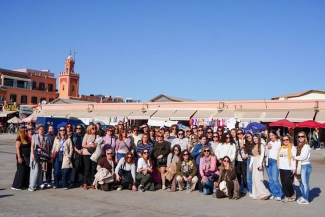 Cincuenta mujeres viven una experiencia única en Marrakech