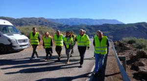 Almería y Granada, más cerca tras el impulso a la seguridad en la carretera de Berja