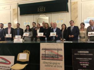 Décimo aniversario de la Mesa en Defensa del Ferrocarril