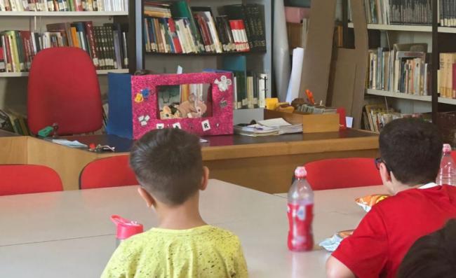 Teatro de títeres en la Biblioteca de Dalías para los más pequeños