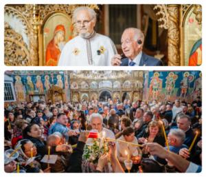 Misa de Resurrección de la parroquia ortodoxa de Roquetas de Mar