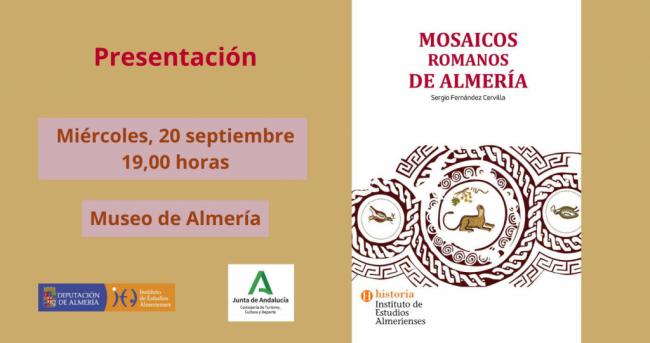 El Museo de Almería acoge la presentación del libro “Mosaicos romanos de Almería”