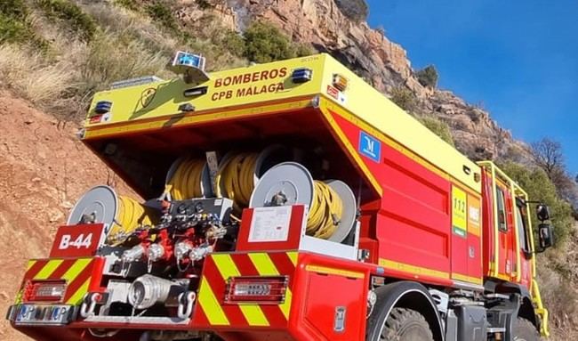 Fallece un anciano en incendio de vivienda en Frigiliana, Málaga