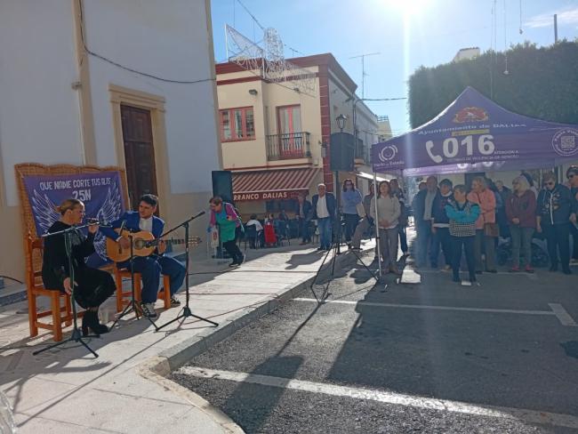 “Dalías Contra la Violencia sobre la Mujer” en el #25N