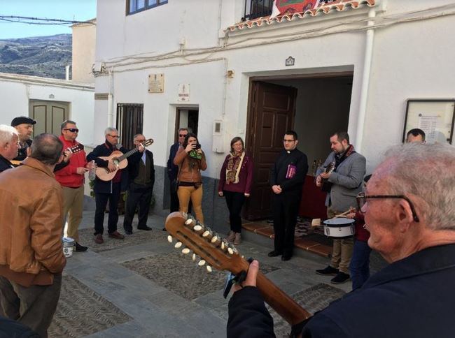 El Baile de Ánimas da la bienvenida en Abla al nuevo año 2020