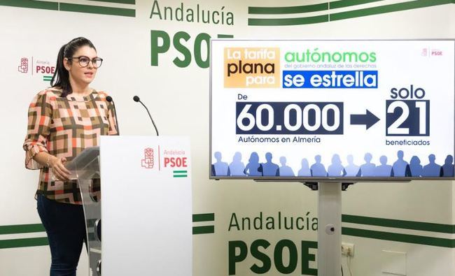 El PSOE desvela que sólo 21 autónomos han recibido ayuda del Gobierno andaluz