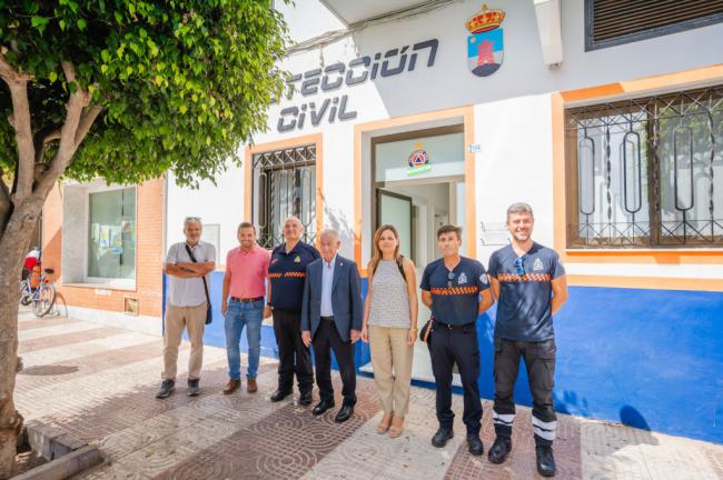 Roquetas de Mar estrena la sede de Protección Civil tras su remodelación integral
