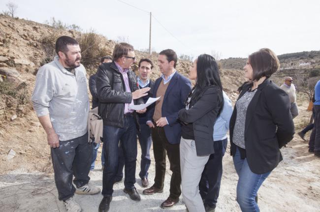 Diputación iniciará en febrero el camino que unirá Laroya y Tahal