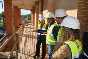 Avanzan las obras de construcción de la nueva biblioteca de El Ejido