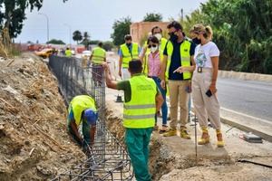 Las conexión viaria en Los Partidores, entre La Cañada y El Puche podría estar en septiembre
