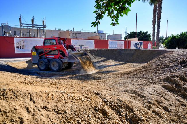 En marcha la construcción de la primera pista ‘pumptruck’ de la capital