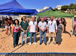 Diputación y Ayuntamiento fomentan la actividad inclusiva con el XI Encuentro de Ocio Adaptado en San Juan de los Terreros