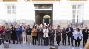 Minuto de silencio para recordar la memoria de todas las víctimas de terrorismo