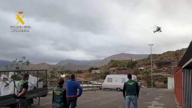 Desmantelan una red internacional que producía marihuana en la Sierra de los Filabres