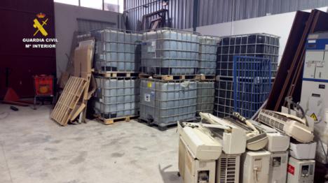 Golpe en Almería a una red criminal que defraudó 200.000 euros en combustible