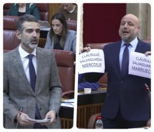 Pachecho aclara a Vox (otra vez) las postura de la Junta sobre Mercosur y el tomate marroquí