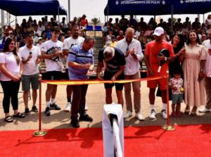 Inaugurada la primera pista de pádel panorámica en San Juan de los Terreros