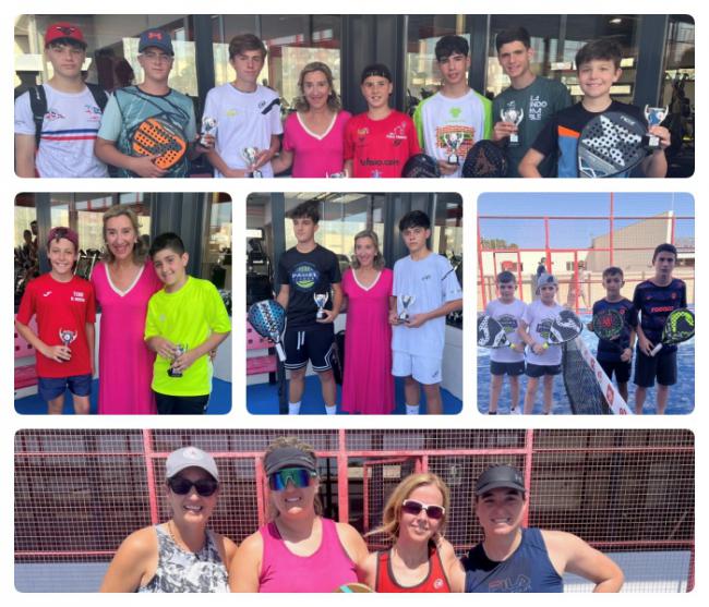 Un total de 70 jugadores participan en los JDM de pádel, con un alto nivel competitivo