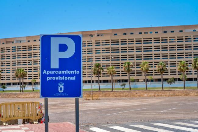Finalizan trabajos en parking disuasorio de Playa Serena