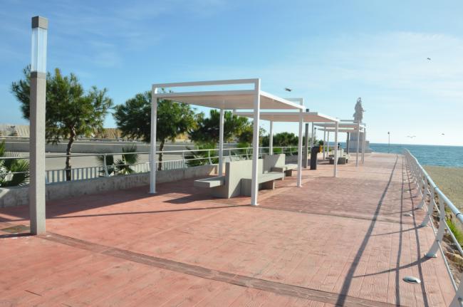 Diputación impulsa el Puerto-Ciudad y la culminación de la Plaza Pedro Gea de Garrucha con 160.000 €