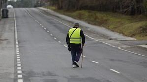 Campaña de la DGT para proteger a los peatones en carretera