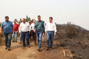 Sánchez declara emergencia por incendios y promete ayudas para la reconstrucción