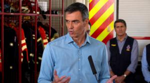 Sánchez destaca la lucha contra el cambio climatico en su visita a Los Gallardos