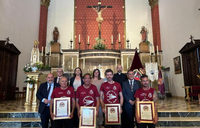 Dalías celebra la llegada de los peregrinos del Cristo de la Luz desde Sevilla