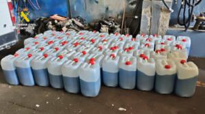 Otro golpe al petaqueo con la intervención de 10.000 litros de combustible