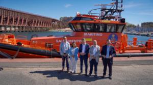 Almería potencia su seguridad marítima con la llegada de la nueva embarcación Salvamar Carina