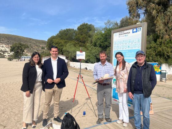Taller de paisaje natural en Aguamarga con 21 artistas internacionales