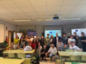 Diputación acerca las opciones de movilidad europea a los estudiantes del IES Azcona