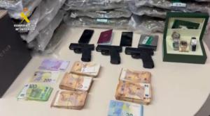 La Guardia Civil desmantela en Almería red de distribución de marihuana en Europa