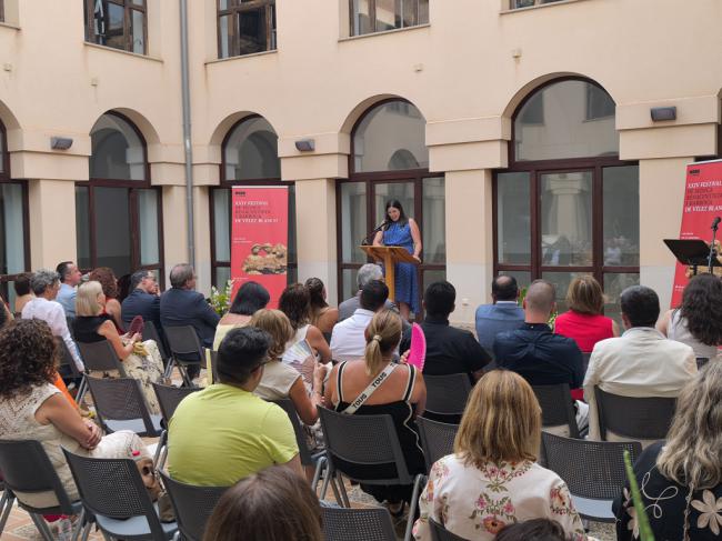 Anna Urpina inaugura el Festival de Música Renacentista y Barroca en Vélez Blanco
