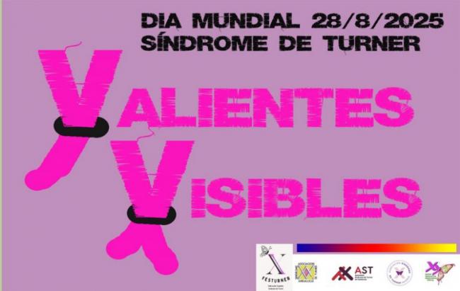 Vícar se ilumina de fucsia por el Día del Síndrome de Turner
