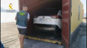 Ocho coches de alta gama recuperados por la Guardia Civil