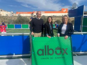 Diputación y Albox inauguran la Pista Multideporte