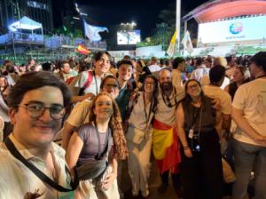 Almería peregrina a Madrid: los jóvenes de la diócesis viven en primera persona al Papa León XIV