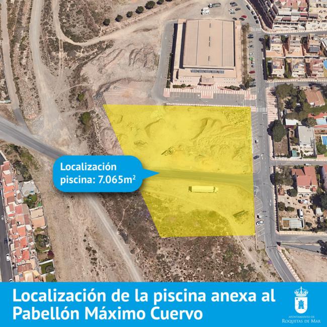 Roquetas licita construcción de gimnasio y piscina en Aguadulce