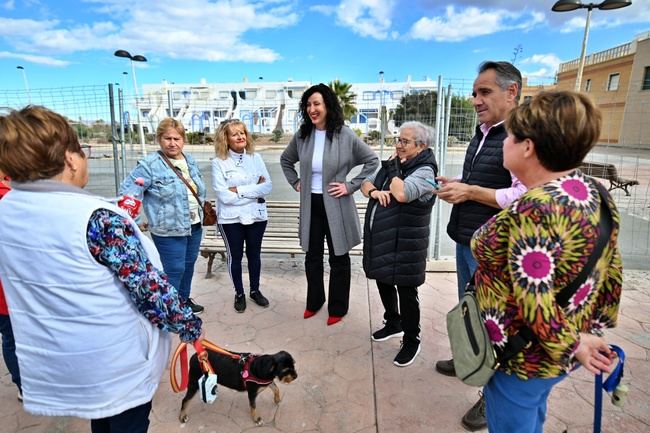 Nueva pista deportiva infantil con una inversión municipal de 41.126 euros en Cabo de Gata