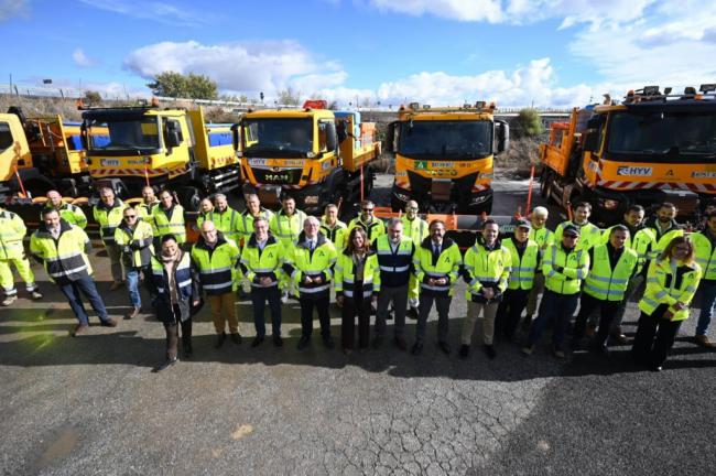 La Junta activa un plan invernal con 79 operarios y 380 toneladas de sal para asegurar la red viaria de Almería