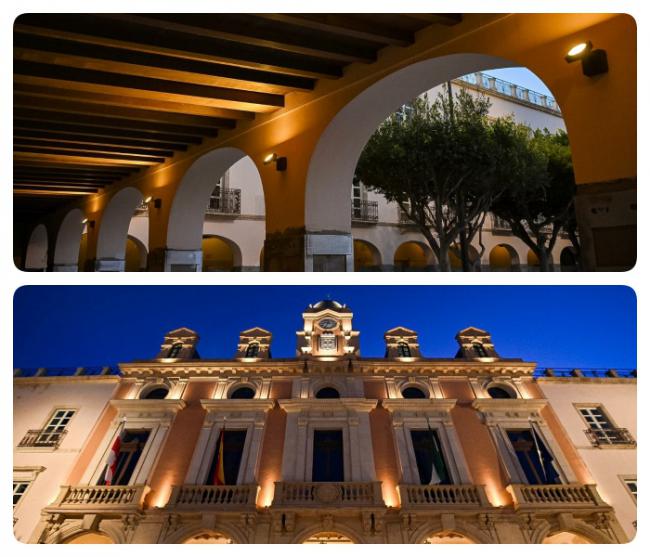 La Plaza de la Constitución ya tiene luz propia