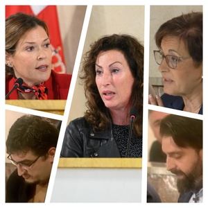 El pleno de la capital sobre la amnistía reproduce el esquema estatal