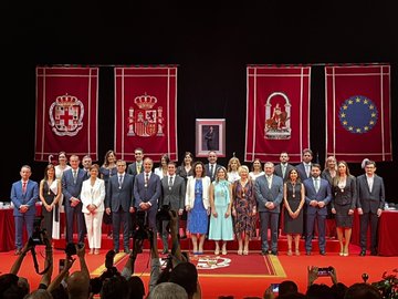 Las anécdotas de la toma de posesión de María del Mar Vázquez