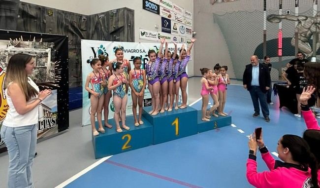 Dalías acoge más de 400 gimnastas en torneo provincial