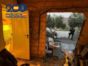 Macrooperación policial en Pechina contra drogas y armas