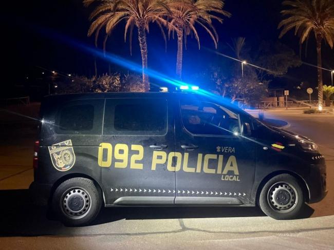 Detenido tras peligrosa persecución y choque con coches policiales en Vera