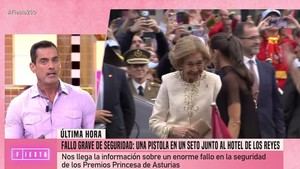 Pistola hallada en los Premios Princesa de Asturias genera alarma de seguridad