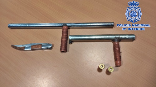 Detenidos por un tiroteo con armas caseras en Pescadería
