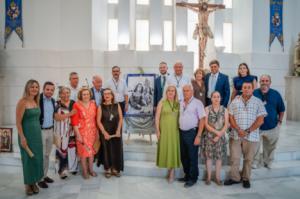 Presentación del cartel en honor a la Virgen del Carmen y Santa Ana